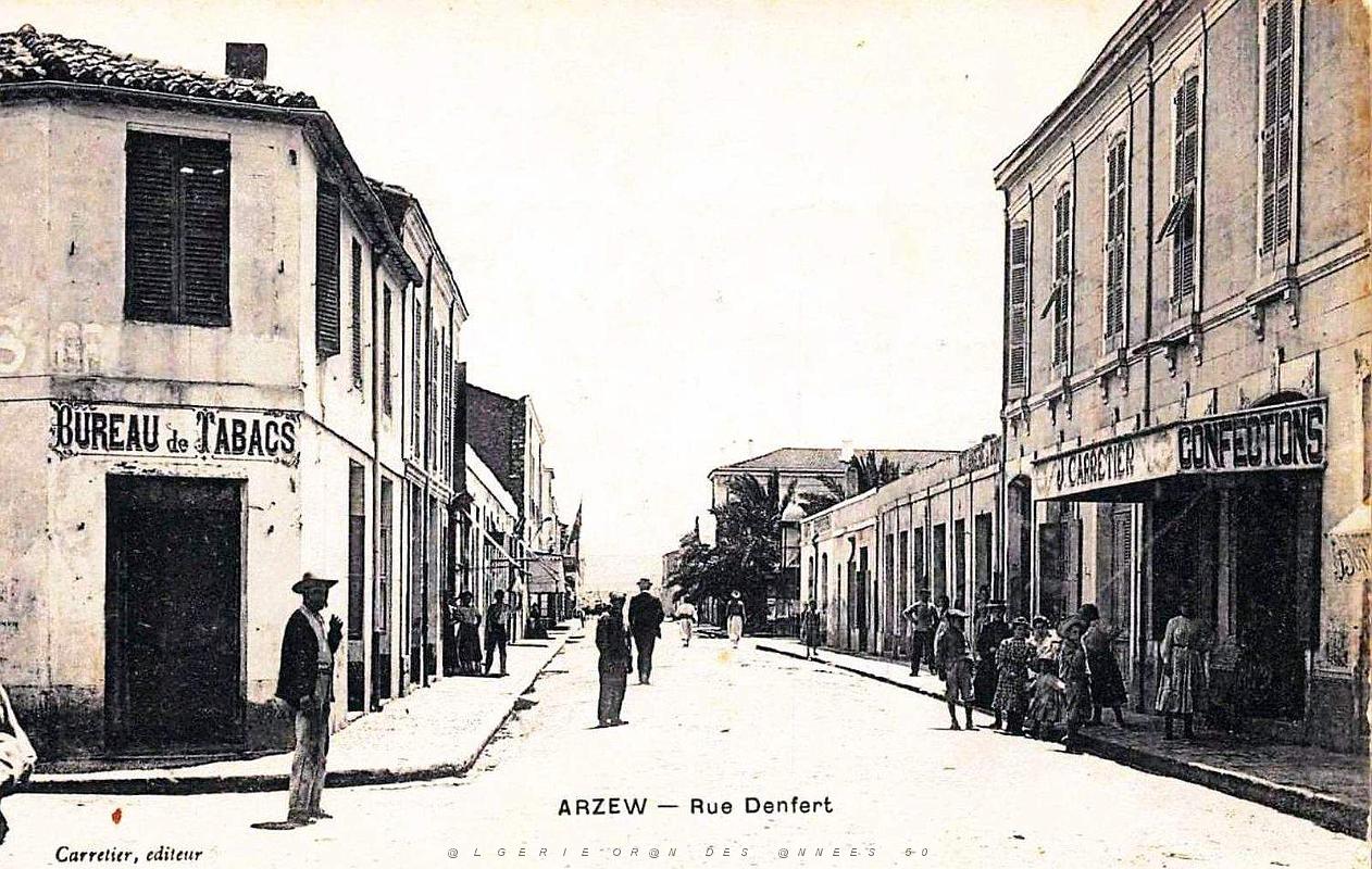 1975a- Arzew - Rue Denfert.jpg